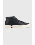 Tommy Hilfiger Кожени маратонки High Modern Vulc в тъмносиньо - Pepit.bg