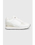 Tommy Hilfiger Кожени маратонки Metallic Monogram Emboss Sneaker - Pepit.bg