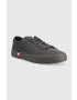 Tommy Hilfiger Кожени маратонки Modern Vulc Corporate в сиво - Pepit.bg