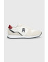 Tommy Hilfiger Кожени маратонки RUNNER EVO LEATHER в бяло FM0FM04479 - Pepit.bg