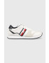Tommy Hilfiger Кожени маратонки RUNNER EVO LEATHER в бяло FM0FM04714 - Pepit.bg