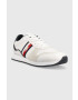 Tommy Hilfiger Кожени маратонки RUNNER EVO LEATHER в бяло FM0FM04714 - Pepit.bg