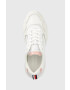 Tommy Hilfiger Кожени маратонки SPORTY TH RUNNER в бяло FW0FW06952 - Pepit.bg
