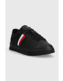 Tommy Hilfiger Кожени маратонки SUPERCUP LEATHER в черно FM0FM04706 - Pepit.bg