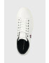 Tommy Hilfiger Кожени маратонки TH HI VULC STREET LOW LEATHER в бяло FM0FM04740 - Pepit.bg