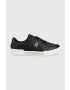 Tommy Hilfiger Кожени маратонки Th Prep Court Sneaker в черно - Pepit.bg