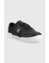 Tommy Hilfiger Кожени маратонки Th Prep Court Sneaker в черно - Pepit.bg
