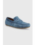 Tommy Hilfiger Кожени мокасини CASUAL HILFIGER SUEDE DRIVER - Pepit.bg