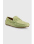 Tommy Hilfiger Кожени мокасини CASUAL HILFIGER SUEDE DRIVER в зелено FM0FM04271 - Pepit.bg