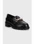 Tommy Hilfiger Кожени мокасини Tommy Twist Mocassin в черно с платформа - Pepit.bg