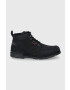 Tommy Hilfiger Кожени обувки мъжки в черно - Pepit.bg