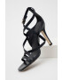 Tommy Hilfiger Кожени сандали Elevated Th High Heel в тъмносиньо - Pepit.bg
