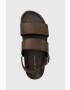 Tommy Hilfiger Кожени сандали HILFIGER PREMIUM LEATHER SANDAL - Pepit.bg