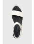 Tommy Hilfiger Кожени сандали NEW ARTISANAL FLATFORM в бяло с платформа - Pepit.bg