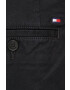 Tommy Hilfiger Къси панталони Brooklyn 1985 мъжки в черно - Pepit.bg