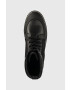 Tommy Hilfiger Кубинки Th Casual Lace Up Boot в черно с равна подметка - Pepit.bg