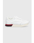 Tommy Hilfiger Маратонки FW0FW06836 LUX LEATHER SNEAKER в бяло - Pepit.bg