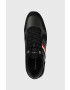 Tommy Hilfiger Маратонки ICONIC RUNNER STRIPES LEATHER в черно FM0FM04551 - Pepit.bg
