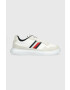 Tommy Hilfiger Маратонки LIGHTWEIGHT LEATHER MIX CUP в бяло FM0FM04427 - Pepit.bg