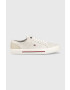 Tommy Hilfiger Ниски кецове CORE CORPORATE VULC CANVAS в сиво - Pepit.bg