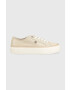 Tommy Hilfiger Ниски кецове ESSENTIAL VULC CANVAS в бежово FW0FW07459 - Pepit.bg