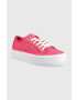 Tommy Hilfiger Ниски кецове ESSENTIAL VULC CANVAS в розово FW0FW07459 - Pepit.bg