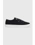 Tommy Hilfiger Ниски кецове ESSENTIAL VULCANIZED SNEAKER в тъмносиньо FW0FW07119 - Pepit.bg