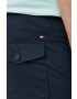 Tommy Hilfiger Памучен къс панталон в тъмносиньо - Pepit.bg