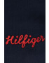 Tommy Hilfiger Памучен суичър в тъмносиньо с десен - Pepit.bg