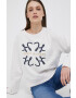 Tommy Hilfiger Памучен суичър в бежово с апликация - Pepit.bg