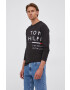 Tommy Hilfiger Памучна блуза с дълги ръкави - Pepit.bg