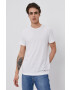 Tommy Hilfiger Памучна тениска в бяло с принт - Pepit.bg