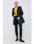 Tommy Hilfiger Памучна тениска в жълто - Pepit.bg