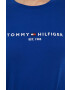 Tommy Hilfiger Памучна тениска в сиво - Pepit.bg