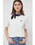 Tommy Hilfiger Памучна тениска в бяло - Pepit.bg