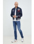Tommy Hilfiger Памучна тениска в бяло с принт - Pepit.bg