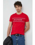 Tommy Hilfiger Памучна тениска в черно - Pepit.bg