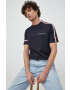 Tommy Hilfiger Памучна тениска в бяло с принт - Pepit.bg