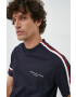 Tommy Hilfiger Памучна тениска в бяло с принт - Pepit.bg