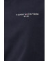 Tommy Hilfiger Памучна тениска в бяло с принт - Pepit.bg