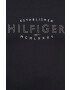 Tommy Hilfiger Памучна тениска в черно с принт - Pepit.bg