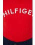 Tommy Hilfiger Памучна тениска в червено - Pepit.bg