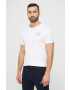 Tommy Hilfiger Памучна тениска в бяло с принт - Pepit.bg