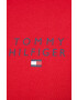 Tommy Hilfiger Памучна тениска в червено с принт - Pepit.bg