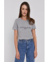Tommy Hilfiger Памучна тениска в сиво - Pepit.bg