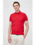 Tommy Hilfiger Памучна тениска с яка - Pepit.bg