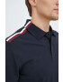 Tommy Hilfiger Памучна тениска с яка - Pepit.bg