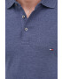 Tommy Hilfiger Памучна тениска с яка - Pepit.bg
