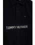 Tommy Hilfiger Памучна тениска с яка - Pepit.bg