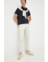 Tommy Hilfiger Памучна тениска с яка - Pepit.bg